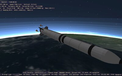 Kosmos in Earth orbit