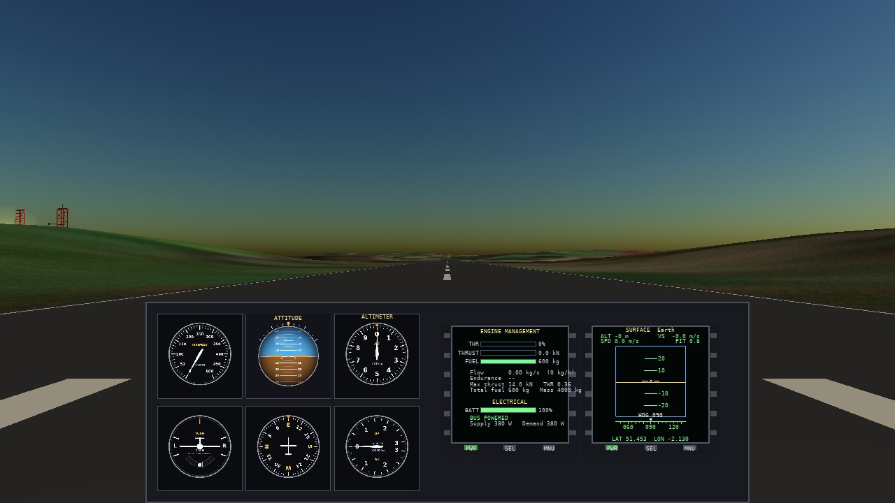 Skylark cockpit