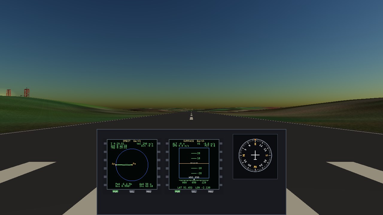 Skylark navigation panel