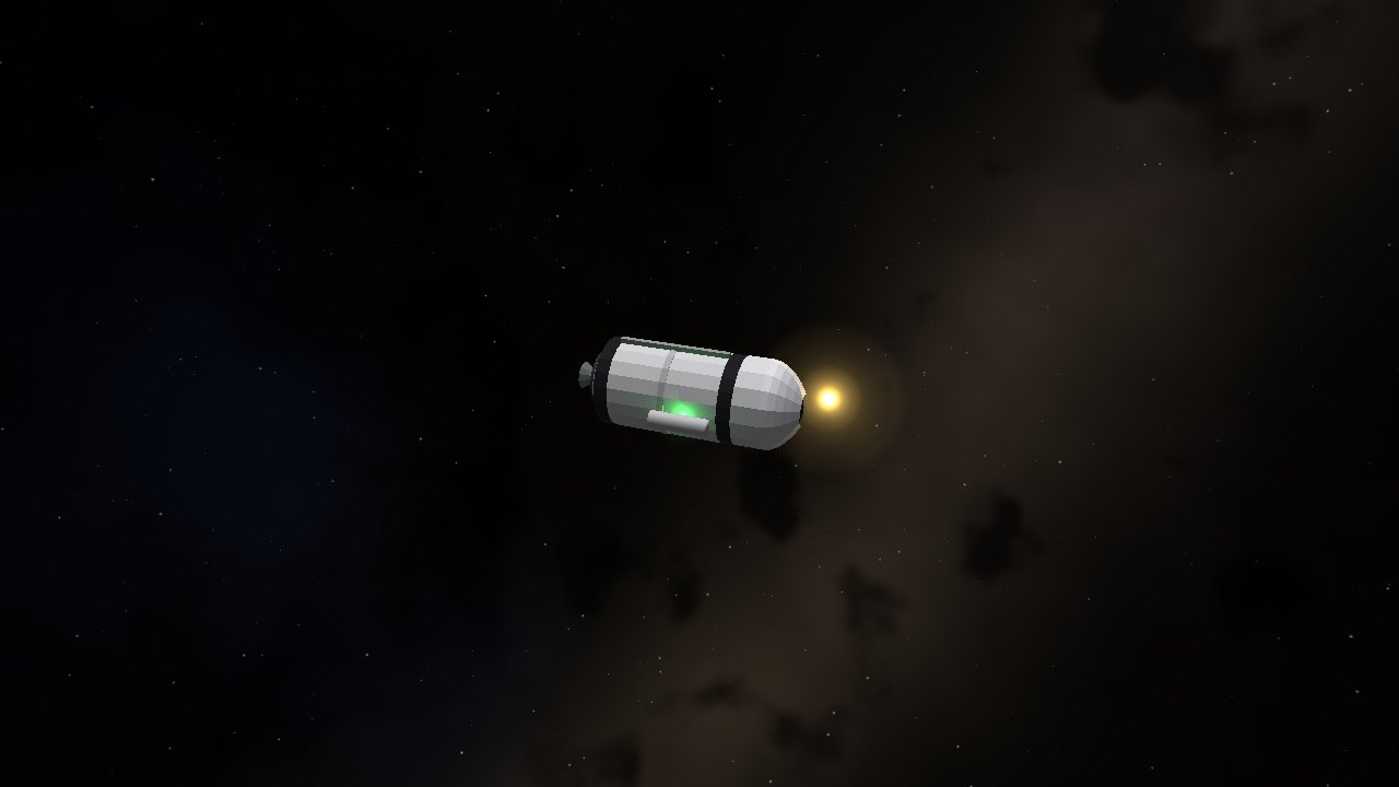 A tug high above Mars
